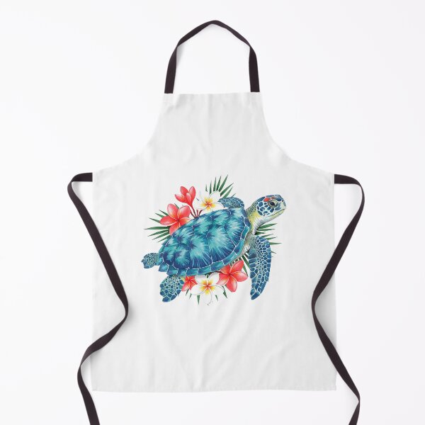 Item preview, Sea Turtle with Flowers designed and sold by svarupa.