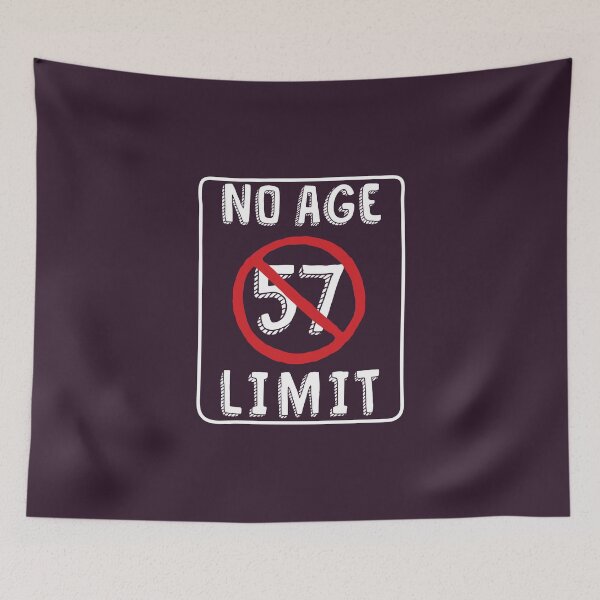 Item preview, No Age Limit 57th Birthday Gifts Funny B-day for 57 Year Old designed and sold by MemWear.