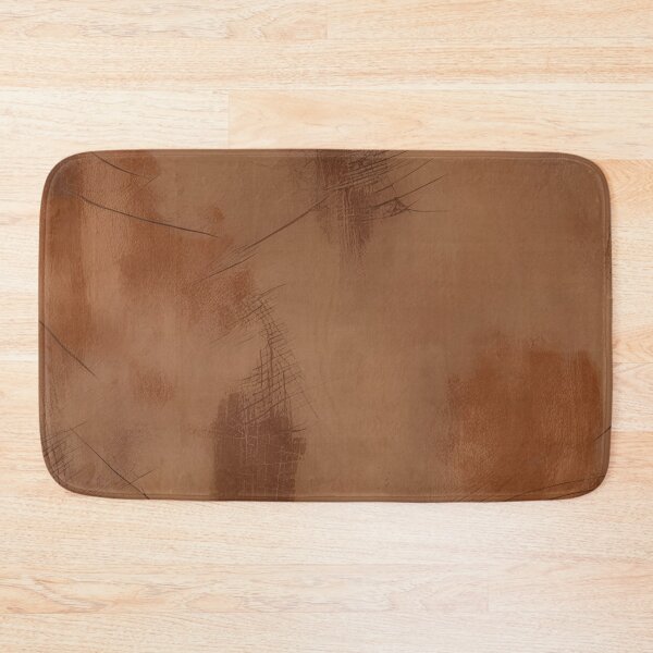 Item preview, Distressed Brown Suede Leather Texture Pattern designed and sold by SurfaceCraft Studio.