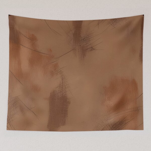 Item preview, Distressed Brown Suede Leather Texture Pattern designed and sold by SurfaceCraft Studio.