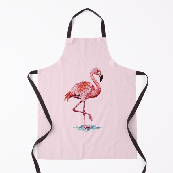 Item preview, Flamingo Embroidery Patch – Tropical Bird Stitch designed and sold by svarupa.