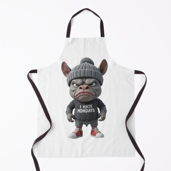 Item preview, Grumpy Bulldog "I Hate Mondays" Outfit designed and sold by AleksKos.