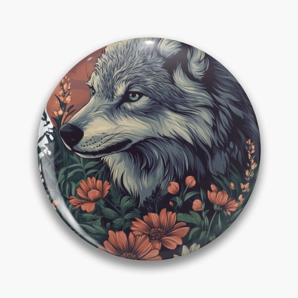Artikelvorschau, Wilder Wolf entworfen und verkauft von NicolasGlowArt.