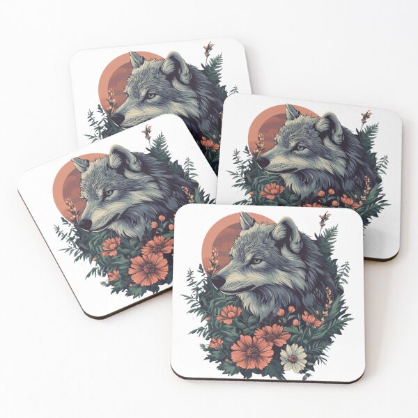 Item preview, Wild Wolf designed and sold by NicolasGlowArt.