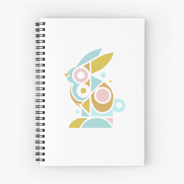 Item preview, Geometric Easter Bunny – Modern Pastel Baby Animal Design designed and sold by Artticadesigns.