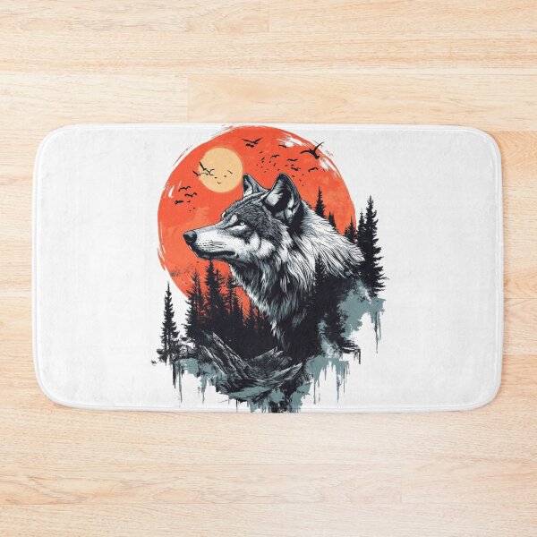 Item preview, Wolf Outdoor Design designed and sold by NicolasGlowArt.