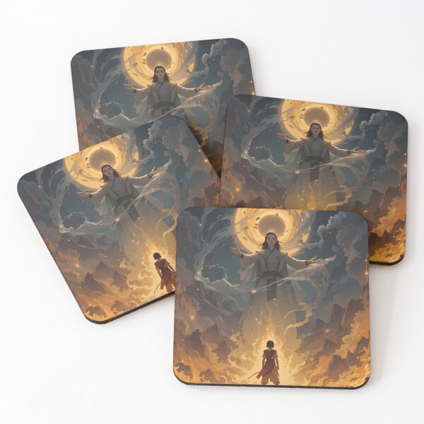 Item preview, God Elemental Power Air Fire Art Magic Battle designed and sold by ART ATTACK ZONE.