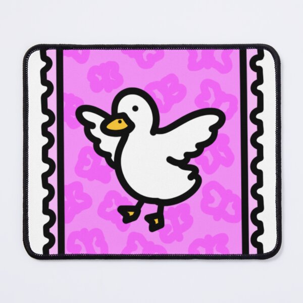 Item preview, Sello con un lindo pato en color rosa designed and sold by Dorfgekritzel.