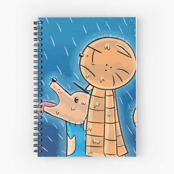 Item preview, Dog Man and Petey under the rain Meme designed and sold by Maru-Chan-Shop.