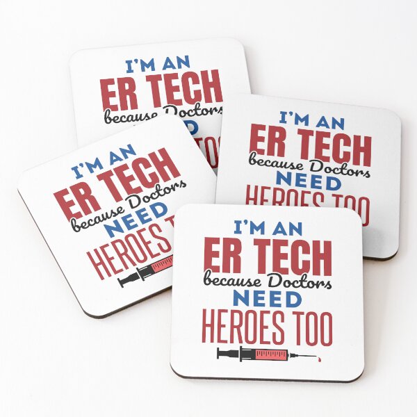 Item preview, I'm an ER Tech Funny Emergency Room Technician Heroes designed and sold by jaygo.