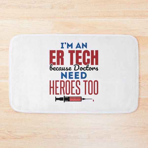 Item preview, I'm an ER Tech Funny Emergency Room Technician Heroes designed and sold by jaygo.