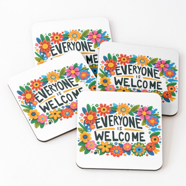 Item preview, Everyone is welcome designed and sold by Charmy Design.