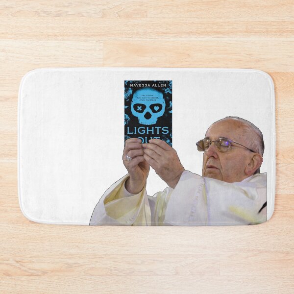 Item preview, Pope Holding Lights Out - Navessa Allen designed and sold by baranskini.