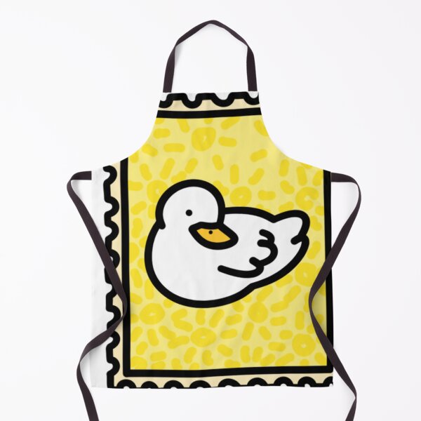 Item preview, Stamp with cute duck in yellow designed and sold by Dorfgekritzel.