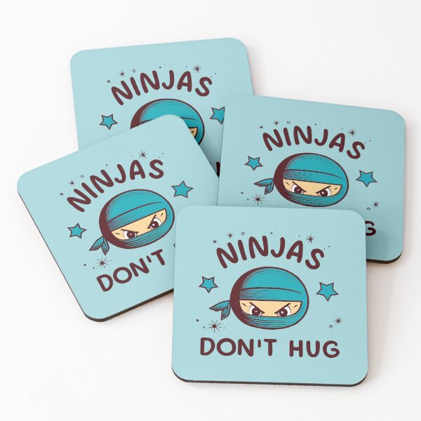 Item preview, Ninjas don't hug designed and sold by Hirako Nakatsu.