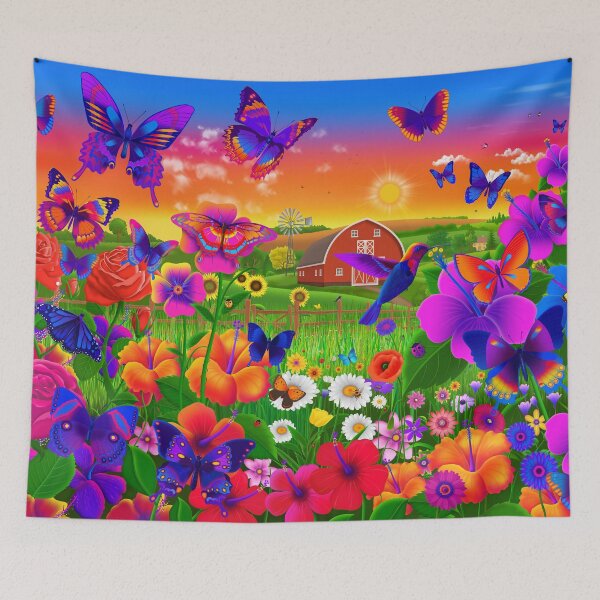 Item preview, Butterfly Floret designed and sold by GeraldNewtonArt.