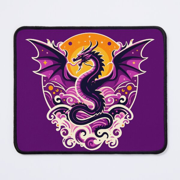 Item preview, Celestial Purple Dragon designed and sold by Hirako Nakatsu.