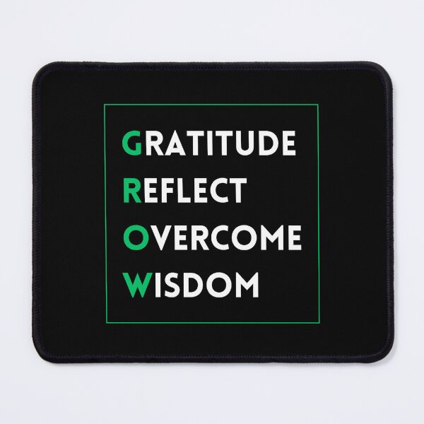 Item preview, GROW Acronym designed and sold by ElevateandEmbark.
