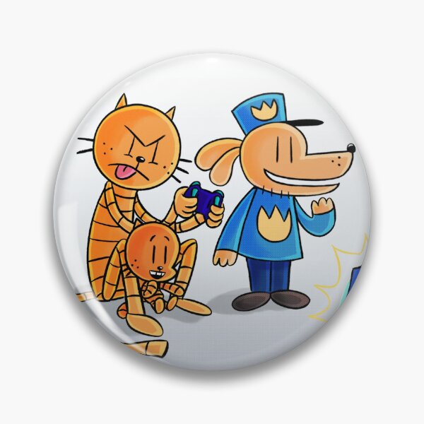 Item preview, Dog Man Mission Impawsible Petey The Cat and Lil Petey designed and sold by Maru-Chan-Shop.