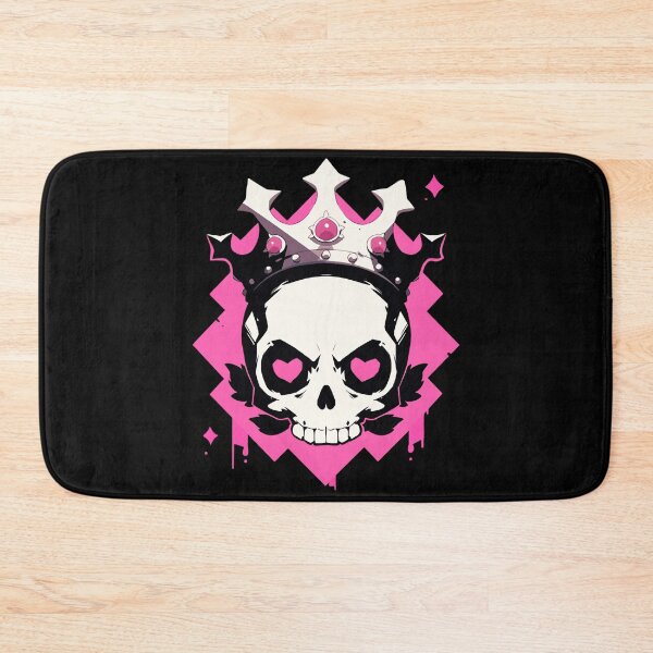 Item preview, Skull with a crown and heart eyes designed and sold by Hirako Nakatsu.