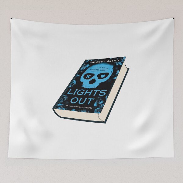 Item preview, Lights Out Navessa Allen Book Sticker designed and sold by baranskini.