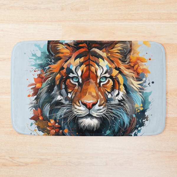 Artikelvorschau, Strahlender Tiger in Aquarell entworfen und verkauft von Hirako Nakatsu.