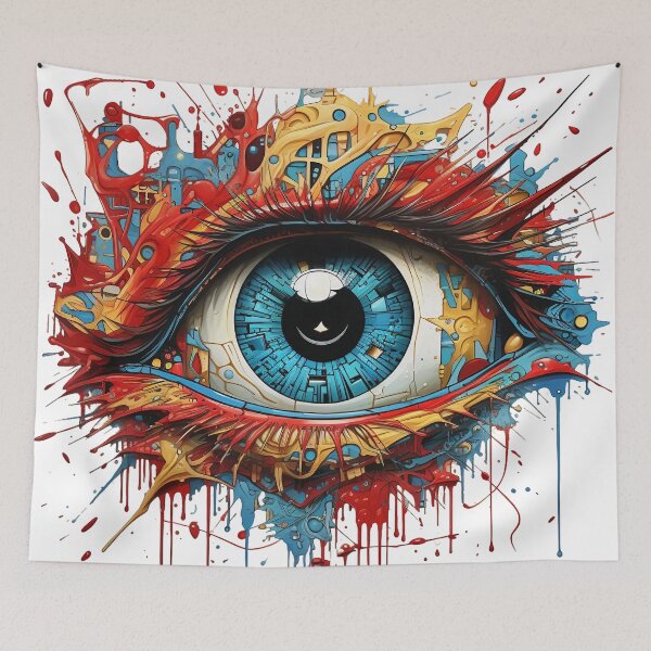 Item preview, Colorful eye designed and sold by Hirako Nakatsu.