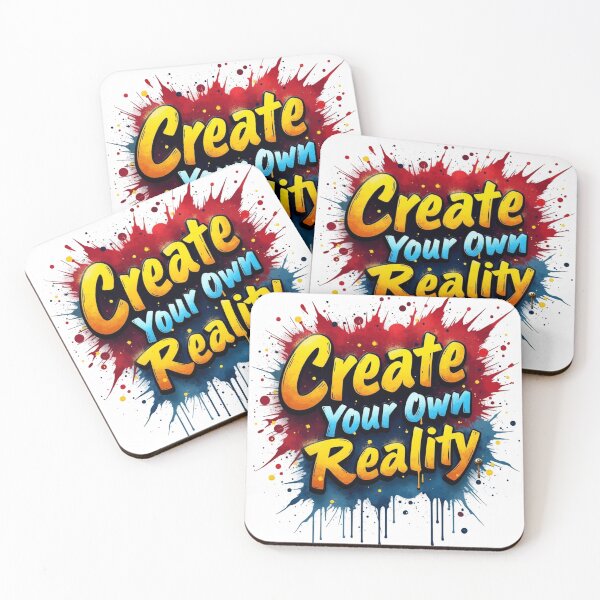 Item preview, Create Your Own Reality – Bold Graffiti Streetwear designed and sold by Madustoks.