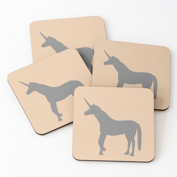 Item preview, Unicorn - Glitch (Beige Background) designed and sold by Vision Illustrated.