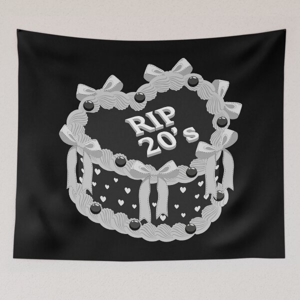Item preview, Gothic Birthday Cake RIP 20s designed and sold by Art-of-Rory.