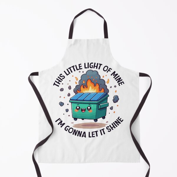 Item preview, This Little Light-Of Mine Lil Emotional Dumpster Fire, ABA Therapist, Speech Therapy, BCBA, Mental Health, RBT, AAC designed and sold by behindthefacts.