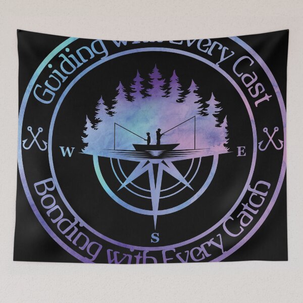Item preview, Guiding with Every Cast, Bonding with Every Catch designed and sold by FaeryNuff.
