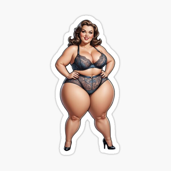 Aperçu de l'œuvre Pin-up grande taille créée et vendue par HolaJosephina.