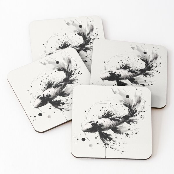 Item preview, Koi of Ink designed and sold by Hirako Nakatsu.