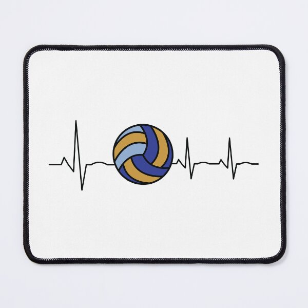 Item preview, Volleyball Heartbeat EKG Frequency designed and sold by Shiraufa.
