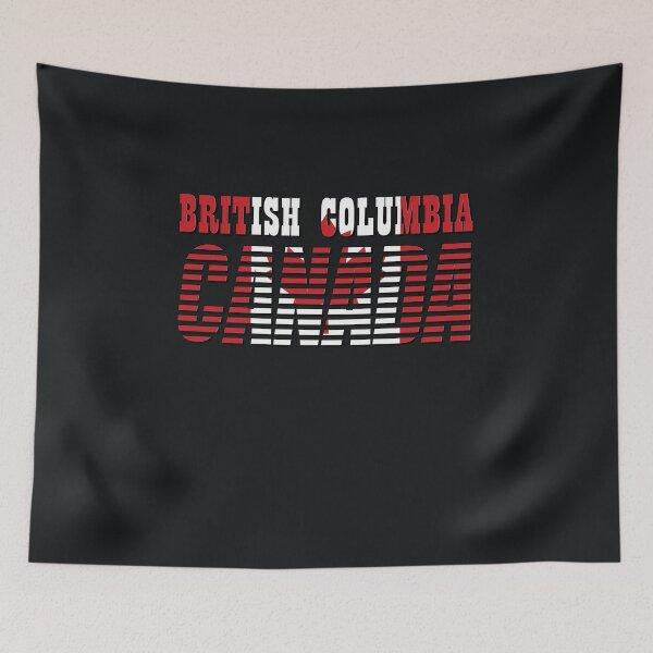 Item preview, Canada British Columbia Pride Art designed and sold by Zakrytos ★★★★★.