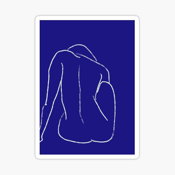 Item preview, Blueprint Woman's Form 1 in Chalk designed and sold by Designed-by-Nic.