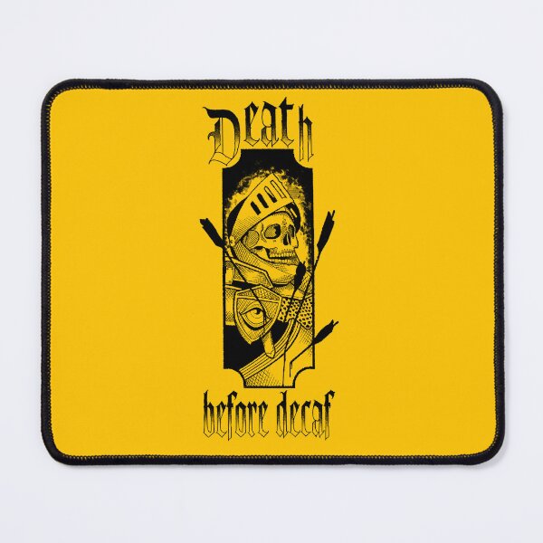 Item preview, Death before decaf designed and sold by JH-TATTOO.