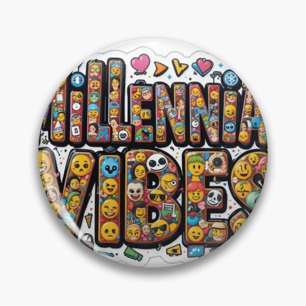 Item preview, Premium Cool Trendy Best Gift "Millennial Vibes" sticker Reloaded-Viral Drop 2025 designed and sold by Imaginarium of Chaos falcon88 .