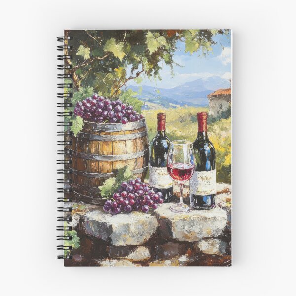 Item preview, Rustic Tuscan Wine Art Tee designed and sold by AchaRat.
