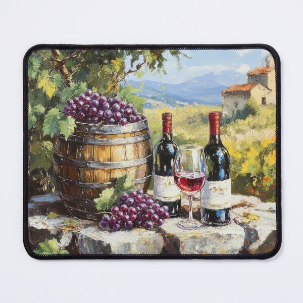 Item preview, Rustic Tuscan Wine Art Tee designed and sold by AchaRat.