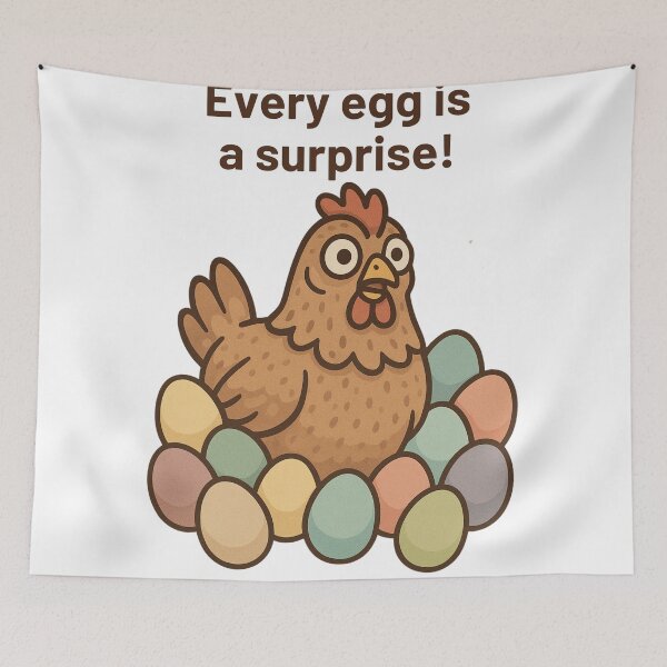 Item preview, easter egger chicken designed and sold by Fantasy-Vibes.