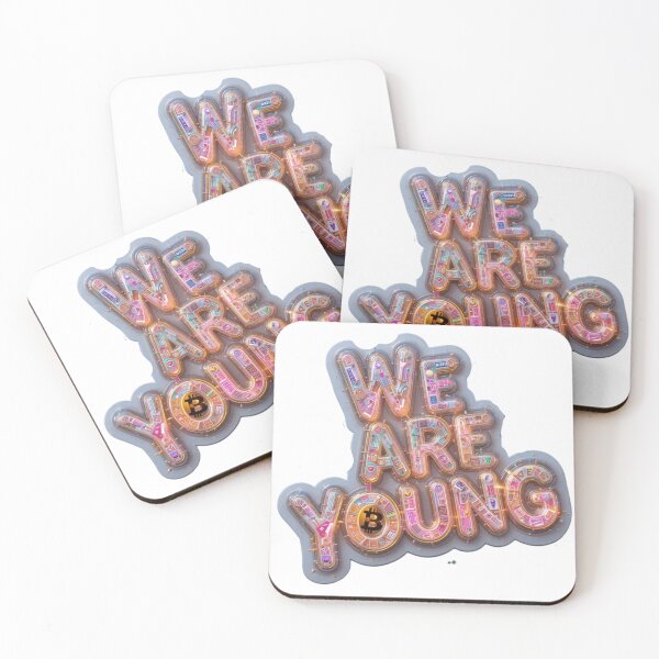 Item preview, Premium Cool Trendy Best Gift "We Are Young" sticker Reloaded-Viral Drop 2025 designed and sold by Imaginarium of Chaos falcon88 .