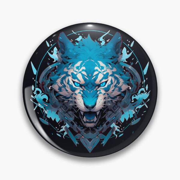 Item preview, Cyber Frost Tiger designed and sold by Hirako Nakatsu.