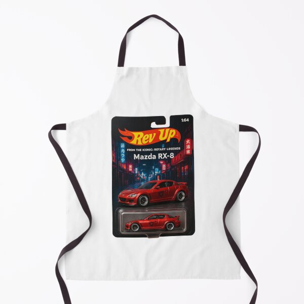 Item preview, Iconic Rotary Sports Car In Neon Cityscape designed and sold by RevUpDesign.