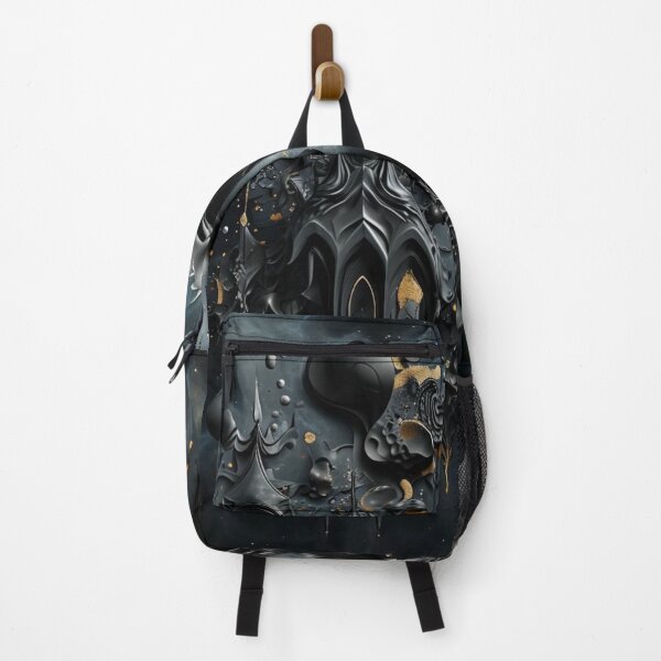 Item preview, Dark Cosmic Abstract – Futuristic Space Art with Gothic Structures designed and sold by Art Garden.