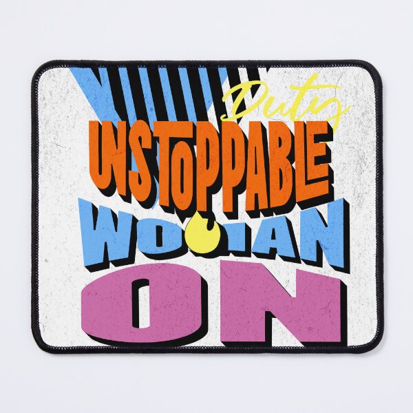 Item preview, ? Unstoppable Woman on Duty: Empowered Designs for Everyday Heroes | Bold Apparel & Gifts designed and sold by FRANK0879.