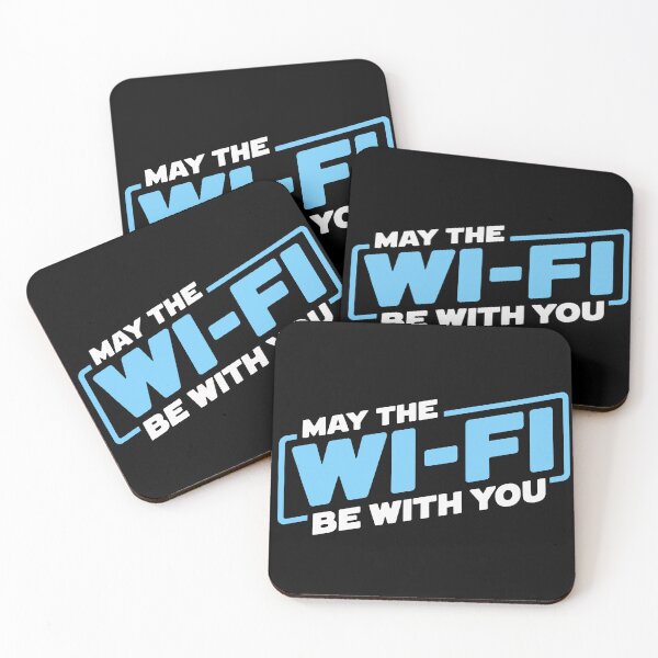 Item preview, May the Wi-Fi Be With You designed and sold by Hirako Nakatsu.