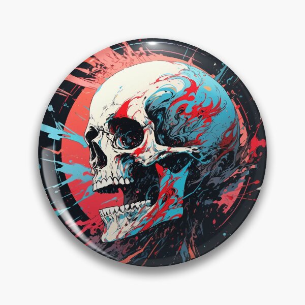 Item preview, Splattered Skull designed and sold by Hirako Nakatsu.