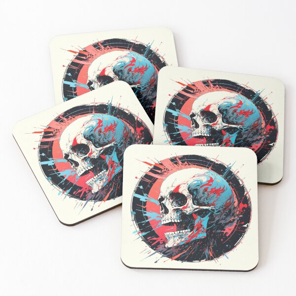 Item preview, Splattered Skull designed and sold by Hirako Nakatsu.